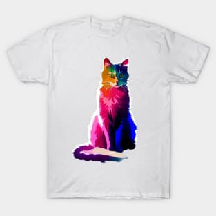 Rainbow Cat T-Shirt